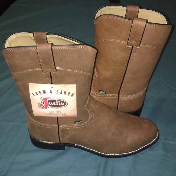 SOLD~ Justin Roper Boots - Picture 5 of 7